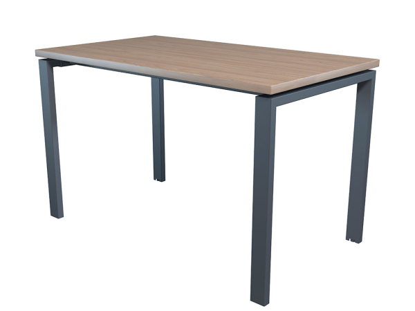 Стол NT 120x70 вяз натуральный/антрацит (Коричневый/Антрацит)