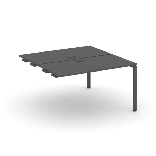 Стол-приставка к опорным элементам SN-6P.DPRS-023 (1380х1632х750) (Антрацит/Металл Антрацит)