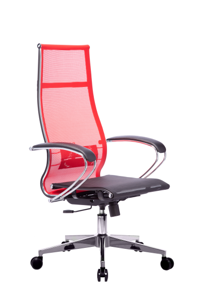 Кресло для руководителя Метта МЕТТА-7(MPRU)/подл.131/осн.004 (Красный)