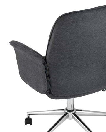 Стул офисный Simona серый (Офисное кресло Simona серый)
