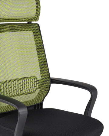 Кресло офисное TopChairs Style зеленое (Компьютерное кресло Style зеленый)