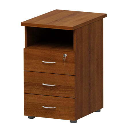Тумба (стационарная с замком) Этюд Р20.18 432x600x750 (Орех Французский)