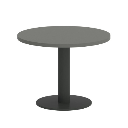 Стол журнальный круглый VR.SP-5-60.1G 600x600x450 (Металлик/Антрацит Металл)