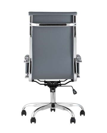 Кресло руководителя TopChairs City серый (Компьютерное кресло City серый)