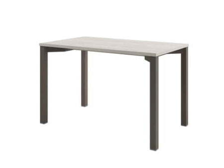 Стол одиночный на металлокаркасе Solution D-30 1200x700x750 (Акация Морава/ТрюфельКоричневый)