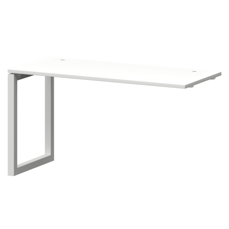 Модуль линейный на металлокаркасе Смарт СМС25-О-14К.60Э.Пр.50 1400x600x750 (Белый/Белый)