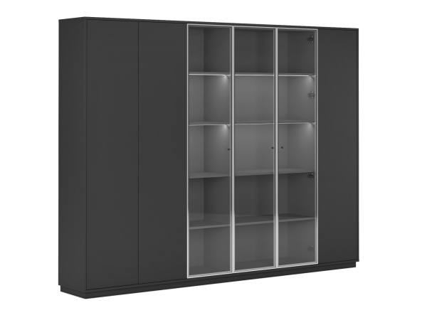 Компоновка шкафов #4 SUPERJET (2740х422х2120) (Белый матовый)