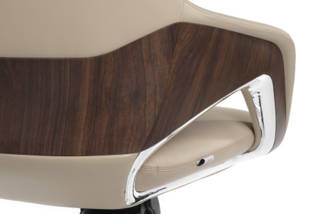 Офисное кресло Aura-M FK005-B Светло-бежевый (Светло-бежевый)