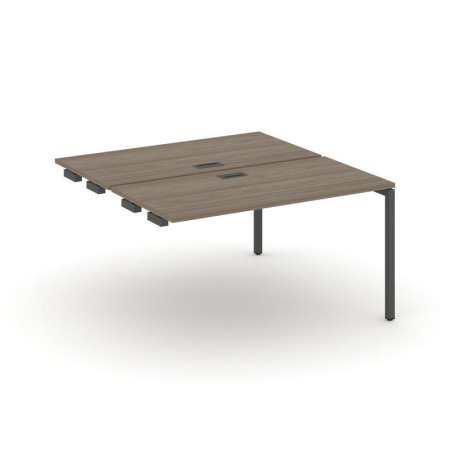 Стол-приставка к опорным элементам SN-4P.DPRS-014 (1580х1432х750) (Вяз Благородный/Металл Антрацит)