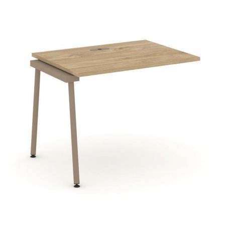 Наборный элемент рабочей станциии ES.1.NRS-1-LK (980х730х750) (Тиквуд Светлый/Металл Латте)