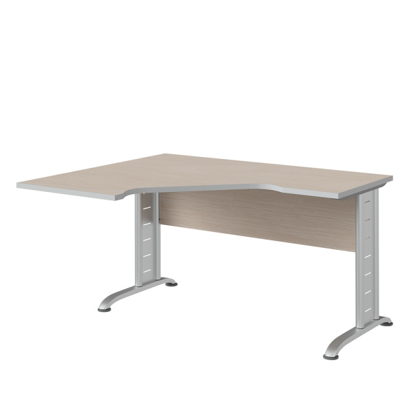 Рабочая станция левая Metal Swift SWF27415402 1200x1400x750 (Дуб шамони светлыйСерый)