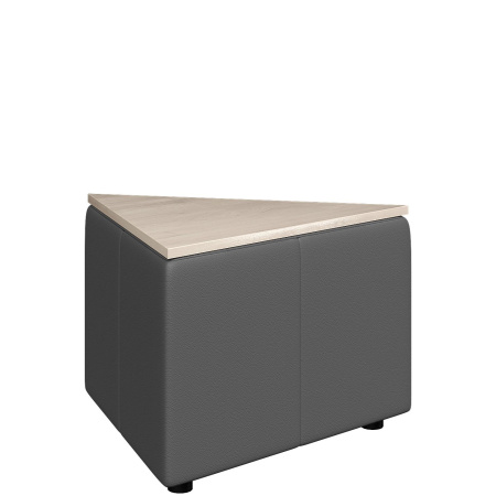 Диван Оригами. Стол треугольный. (Стол треугольный ecotex_3022)