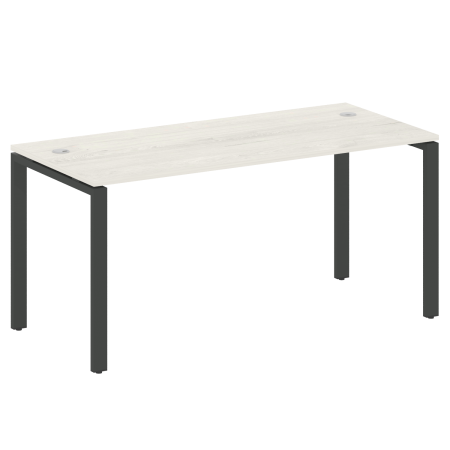 Стол письменный Metal System Style БП.СП-4 1600x720x750 (Дуб Наварра/Антрацит металл)