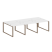 Рабочая станция Metal System Style БО.СМ-6.1 3000x1475x750 (Дуб Наварра/Серый металл)