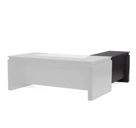 LAGO ПРИСТАВКА ДЛЯ СТОЛА SX/DX (Дуб Ферро/Черный)