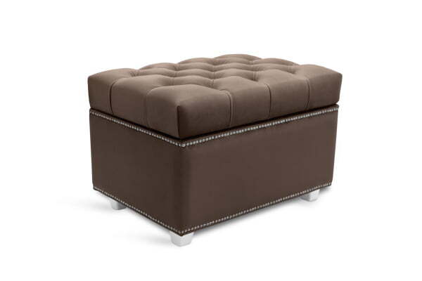 Пуф Marcele 600 (620x420x450) Коричневый (Коричневый)