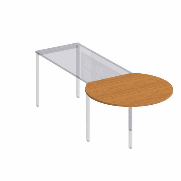 Брифинг-приставка без опоры Формула МП ФР 473 1100x990x22 (Вяз светлый)