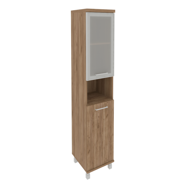 Шкаф First KSU-1.4R Лев 400x430x2060 (Дуб Табак)