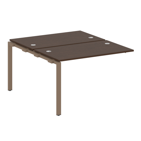 Проходной наборный элемент рабочей станции Metal System Style БП.ПРС-СП-2.2 1200x1475x750 (Венге Цаво/Мокко металл)