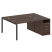 Рабочая станция с опорной тумбой Metal System Style БП.РС-СТП-2.3 1812x1475x750 (Дуб Наварра/Серый металл)