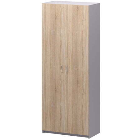 Офисный шкаф Бюджет 2554 716x349x1810 (Дуб сонома)