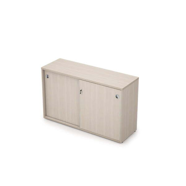 6ШКЗ.011 Шкаф-купе с замком (1235x400x750) (Шамони светлый)