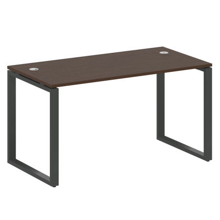 Стол письменный Metal System Style БО.СП-3 1400x720x750 (Венге Цаво/Антрацит металл)