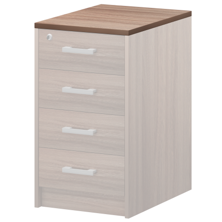 Крышка к приставным тумбам Арго А-707.60 600x440x22 (Темный шимо)