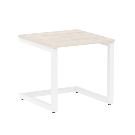 Компьютерный стол VR.SP-2-58G 580x600x550 (Денвер Светлый/Белый Металл)