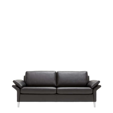 Диван офисный Статус (М-30) 2-х местный (Черный)