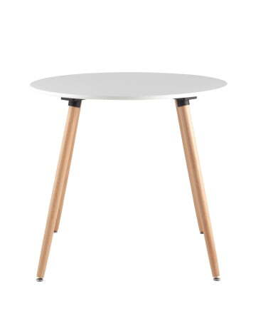 Стол Oslo Round WT белый (Стол обеденный Рокки белый)