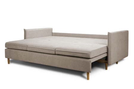 Диван 3-местный раскладной Oliver (2120x1000x960) Бежевый (Бежевый)