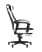 Кресло игровое TopChairs Virage черно-белое (Геймерское кресло Virage черно-белый)