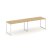 Рабочая станция 1 сторонняя SN-4O.ORS-012 (2360х700х750) (Тиквуд Светлый/Металл Антрацит)