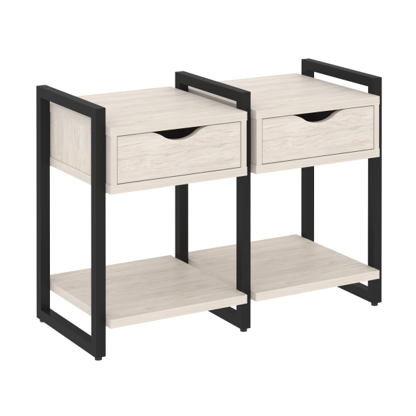 Тумба на регулируемых опорах наборная VR.L-TN-1.O 970x460x719 (Денвер Светлый/Черный металл)