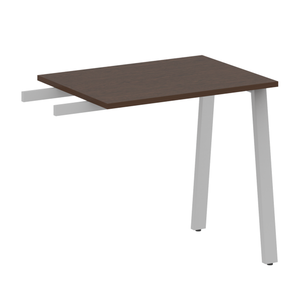 Приставной элемент Metal System Style БА.ПР-2 800x600x750 (Венге Цаво/Серый металл)