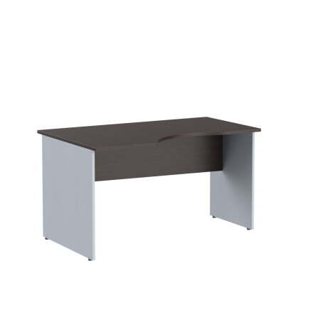 Стол криволинейный Имаго СА-2 Л 1400x900x755 (Венге-металлик)