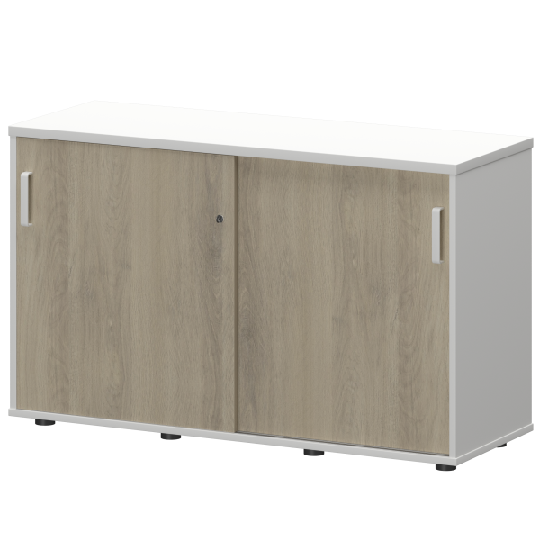 Тумба-купе Смарт СМТ-12К Тип1 1236x444x750 (Белый/Кронберг)