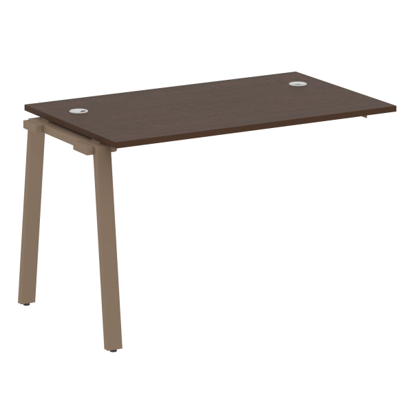 Проходной наборный элемент рабочей станции Metal System Style БА.ПРС-СП-1.2 1200x720x750 (Венге Цаво/Мокко металл)