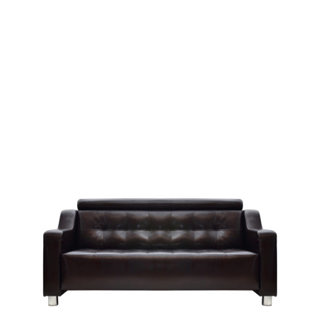 Диван офисный Неаполь (А-04) 2-х местный (Коричневый)