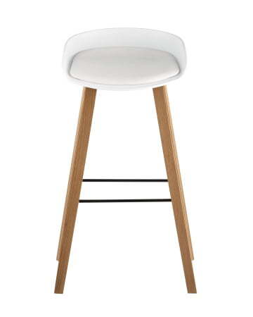 Стул барный LIBRA SOFT БЕЛЫЙ (Стул барный Libra белый)