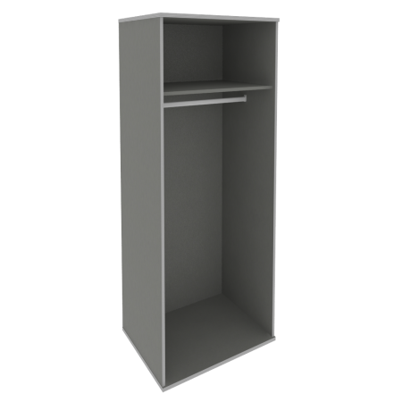 Гардероб Riva А.ГБ-2 770x580x1980 (Клен-Металлик)