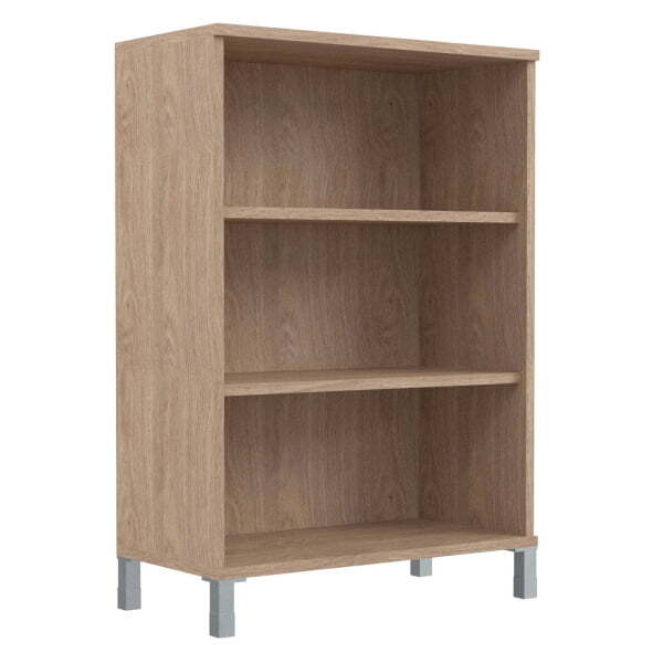 Шкаф 3 уровня, широкий, открытый Born B-420.1 900x450x1286 (Дуб Девон)