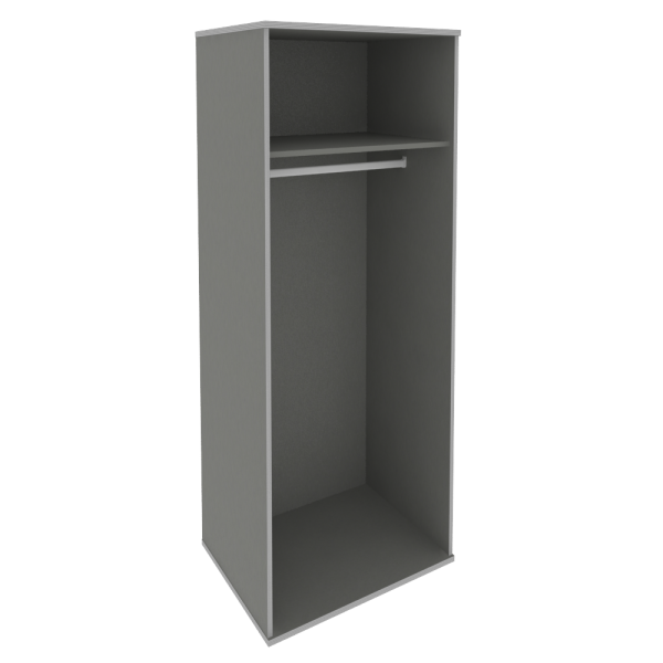 Гардероб Riva А.ГБ-2 770x580x1980 (Клен-Металлик)