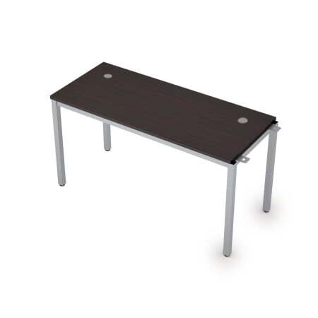 6МБН.169 Линейные бенч-системы, начальный модуль (1400x600x750) (Венге/Алюминий матовый)