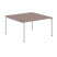 Стол двойной Xten-S XWST 1414 1400x1400x750 (Дуб Сонома)