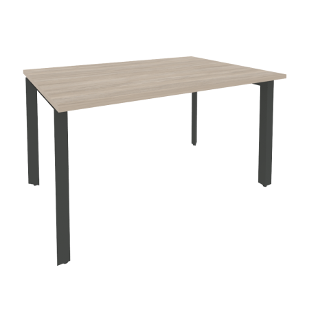 Стол переговорный Onix O.MP-PRG-1.3 1380x980x750 (Дуб Аттик/Черный металл)