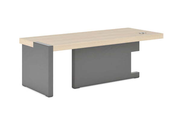 Стол руководителя левый Era JR102SX 2100x1000x793 (Ясень Навара)