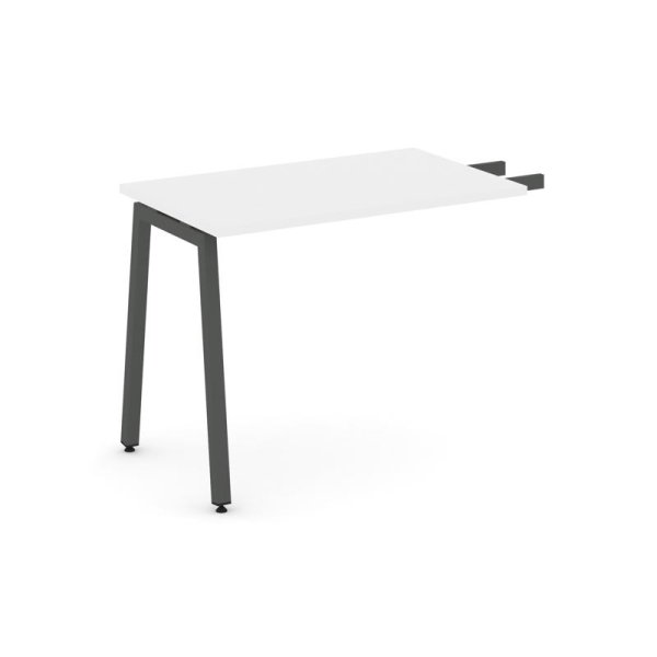 Брифинг-приставка SN-4A.BR-001 (580х600х750) (Белый/Металл Антрацит)