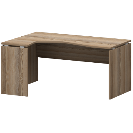 Стол эргономичный левый Аргентум НТ-060.ЛВ 1600x1100x750 (Дуб сафари)